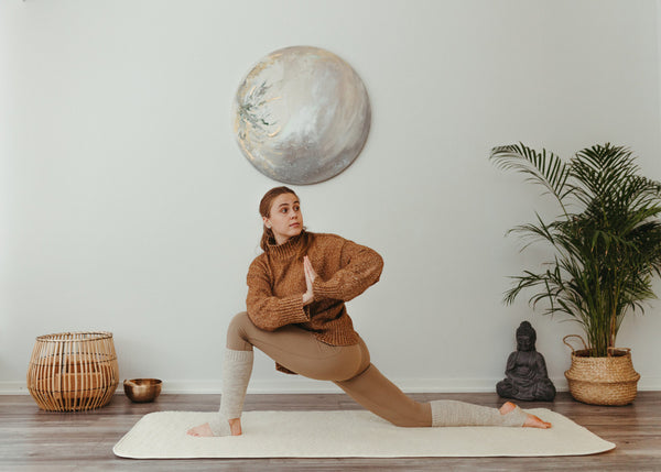 Wiano - HANKI a merino wool yoga mat