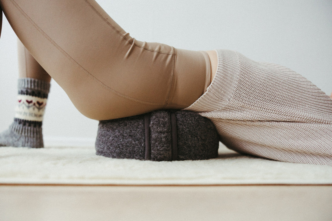 Wiano - SUMU gray yoga and meditation pillow