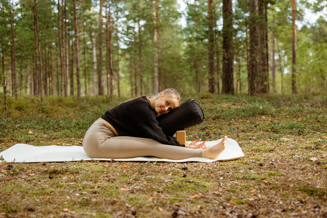 Wiano - QUIET yogabolster, 23 x 65 cm