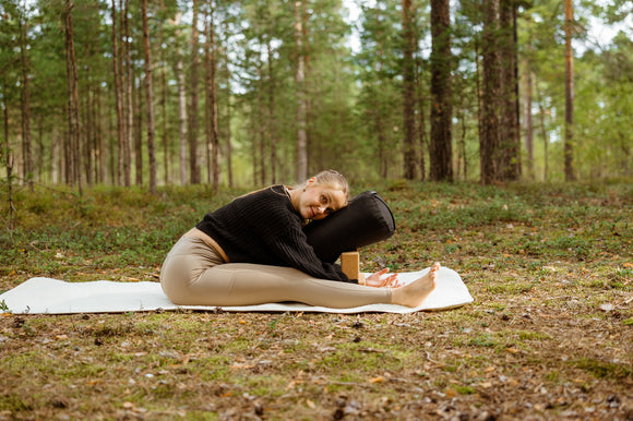 Wiano - QUIET yogabolster, 23 x 65 cm