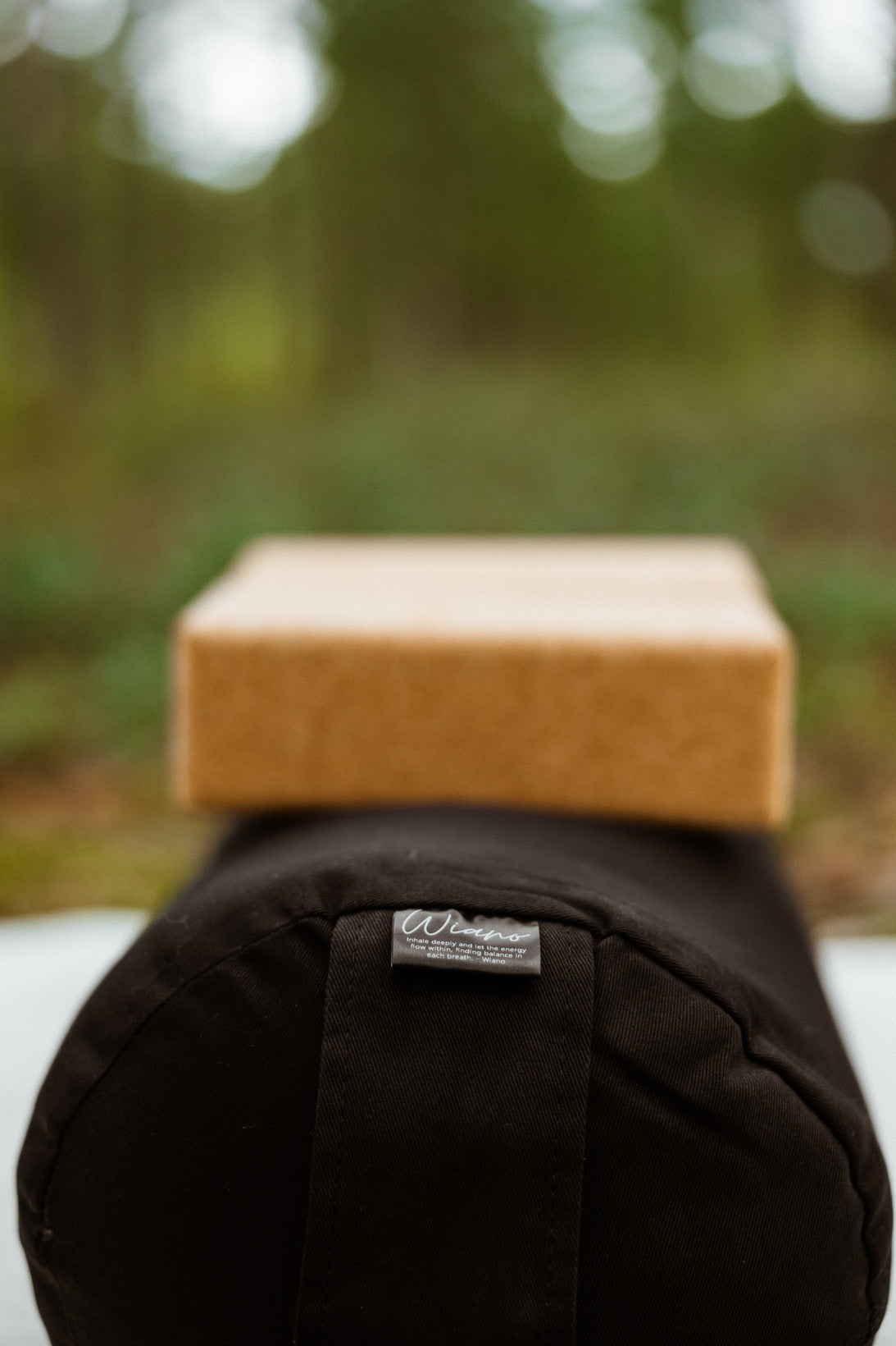 Wiano - QUIET yogabolster, 23 x 65 cm