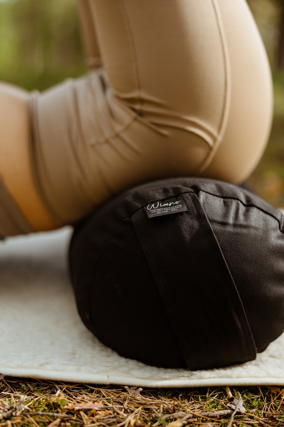 Wiano - QUIET yogabolster, 23 x 65 cm