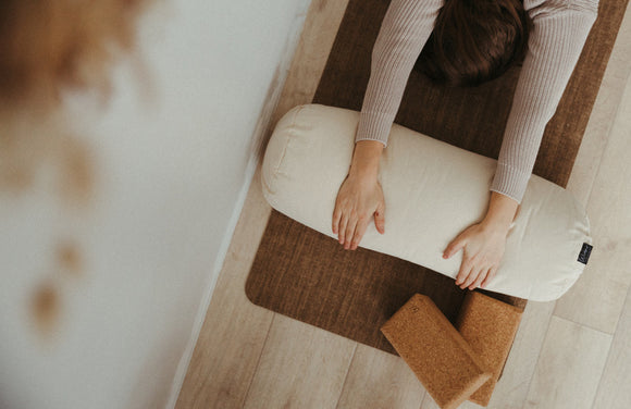 Wiano - QUIET yogabolster, 23 x 65 cm