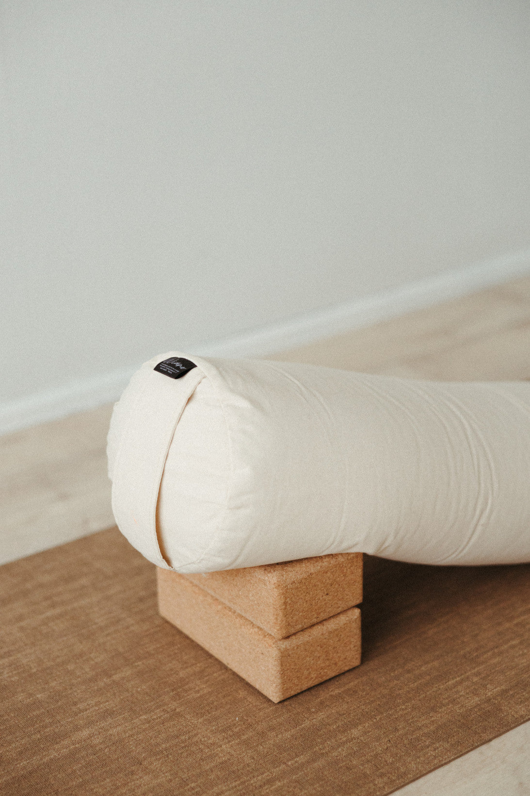 Wiano - QUIET yogabolster, 23 x 65 cm