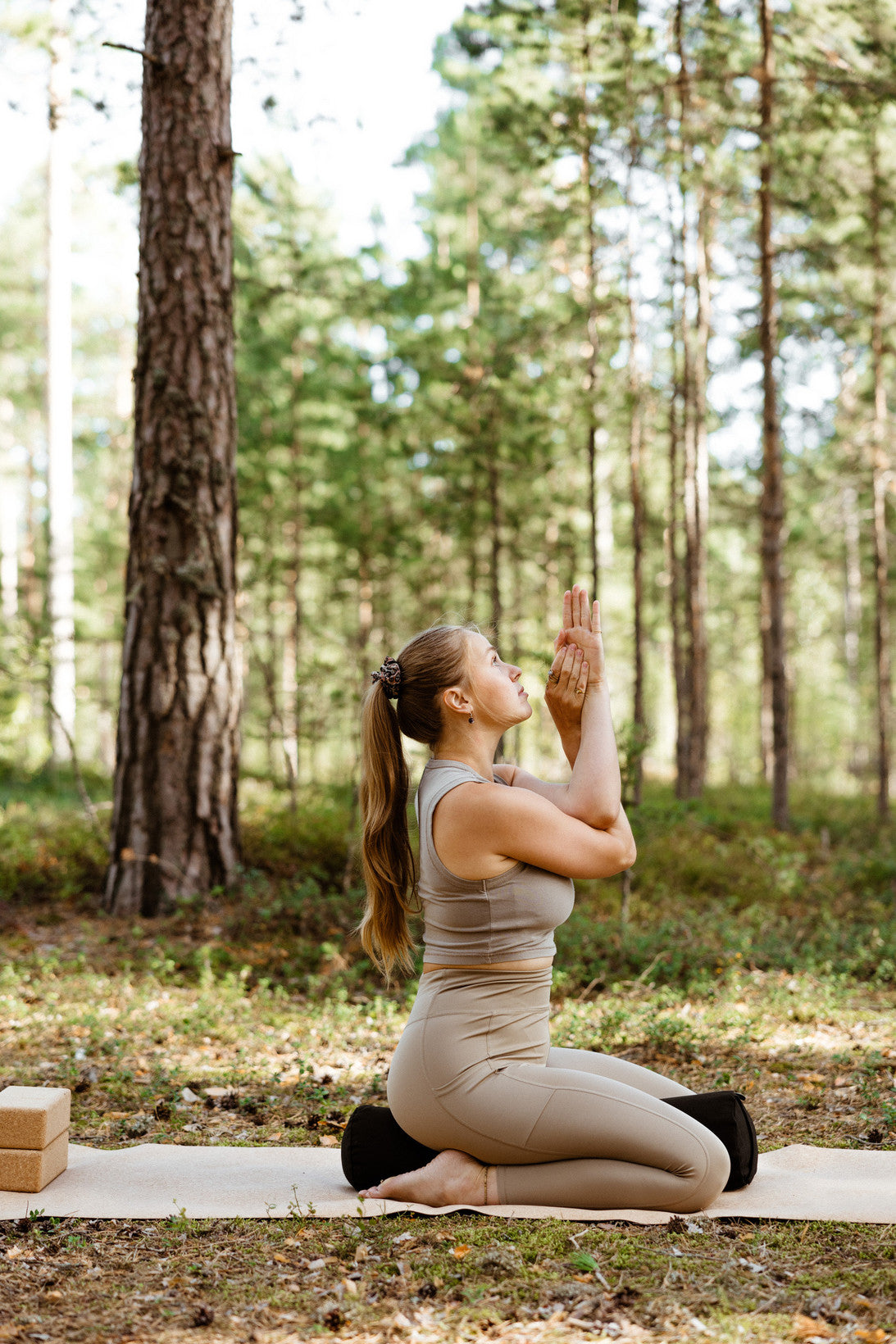 Wiano - RAUHA yogabolster, 16 x 65 cm