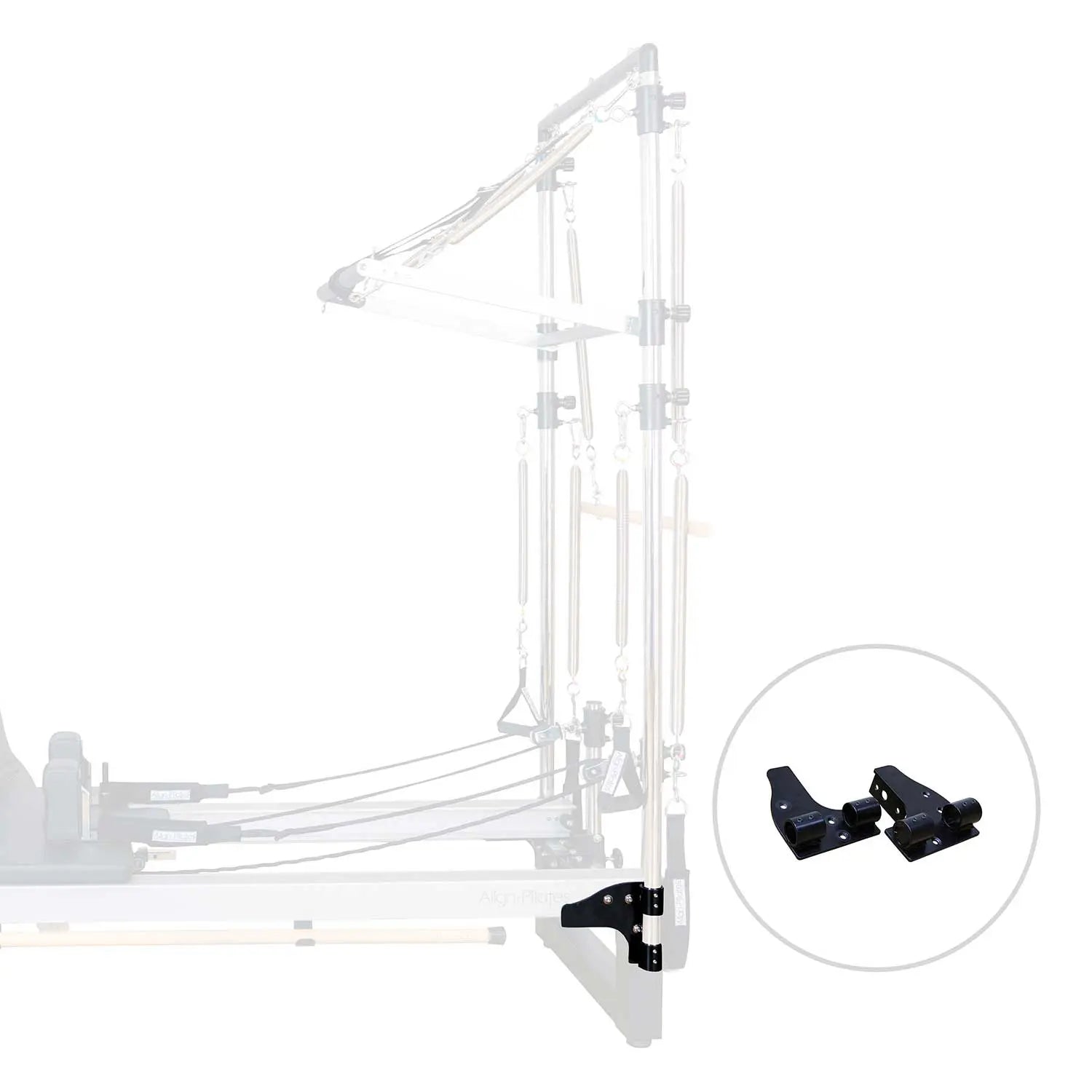 Halv Pilates Cadillac Bracket För A-Series Reformers